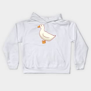 Duck drawing Kids Hoodie